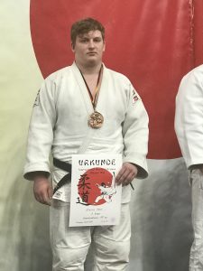 Lorenz Moor gewann Bronze beim Internationalen Bremen Masters der Männer u18