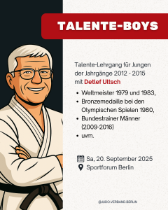 Talente-Boys Lehrgang mit Detlef Ultsch