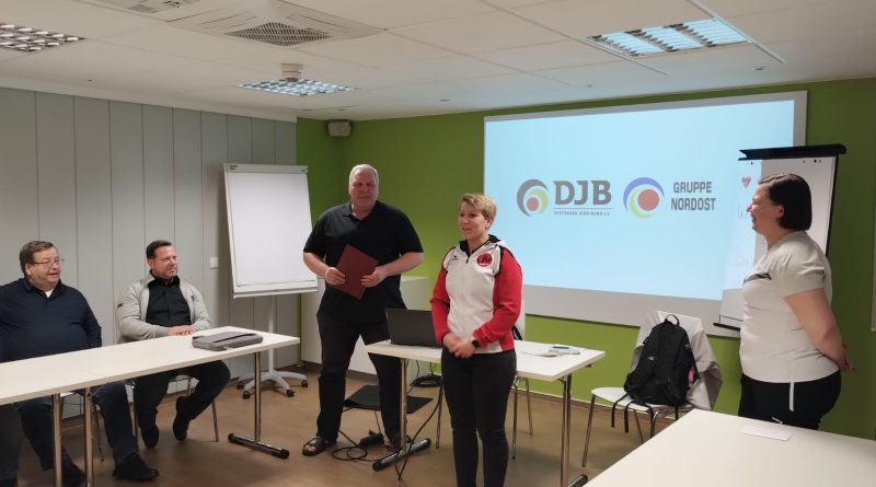 Dorina Zeibig – Ehrung mit dem 2. Dan