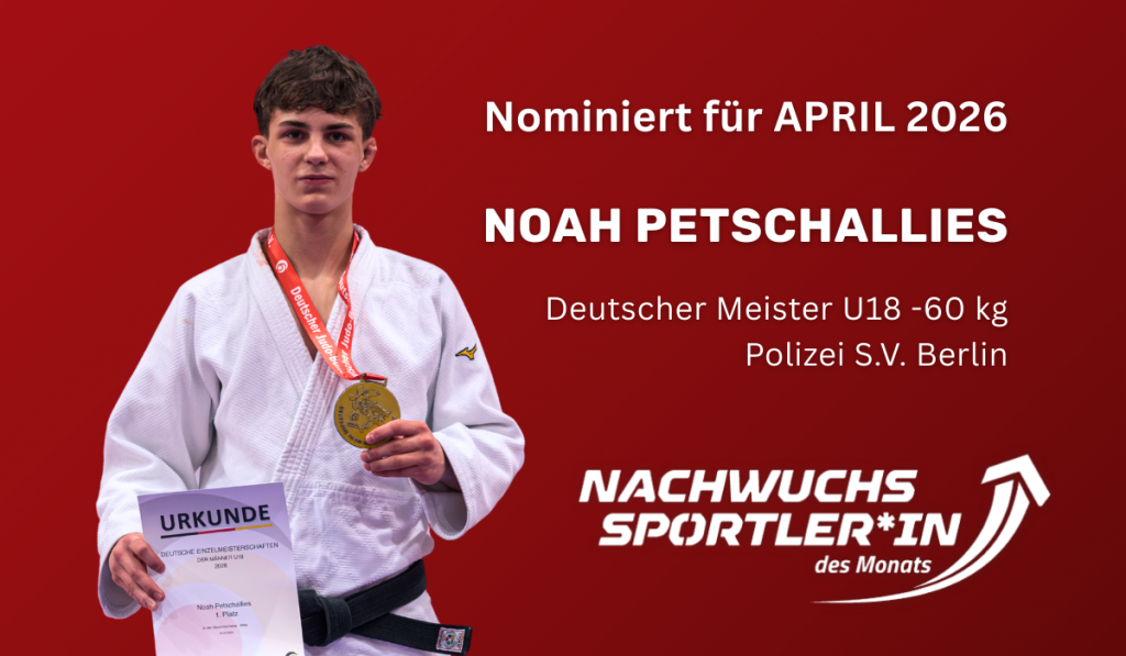 Noah Petschallies Nachwuchssportler des Monats