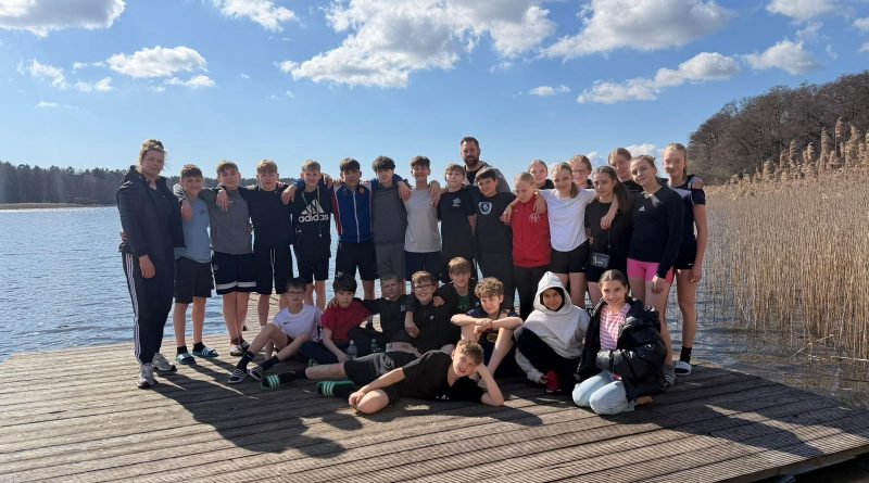 JVB-Auswahl im Trainingslager in Lindow