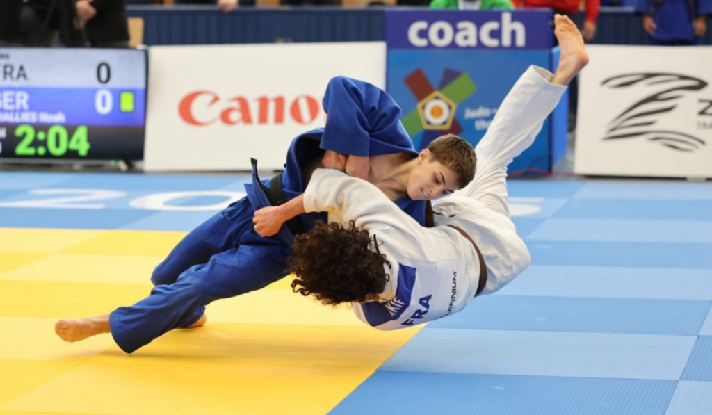 Noah Petschallies beim Berlin European Cadet Cup 2025