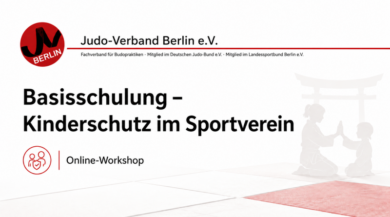Kinderschutz im Sportverein -Basisschulung (Online)