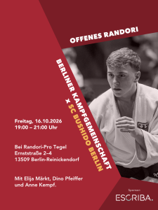 Flyer: BKG x SC Bushido