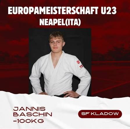 Europameisterschaften U23 mit Jannis Baschin